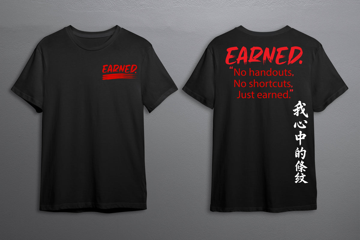 EARNED collection martial arts inspired streetwear by TheStripesInMe
