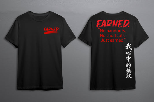 EARNED collection martial arts inspired streetwear by TheStripesInMe