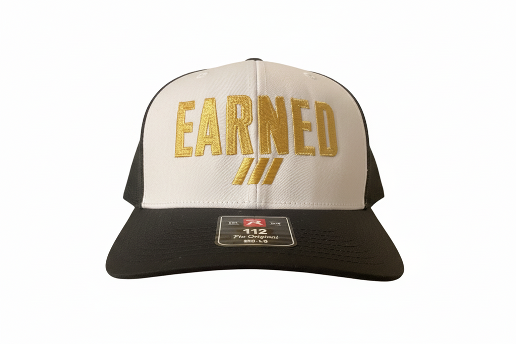 EARNED — White Hat | TheStripesInMe