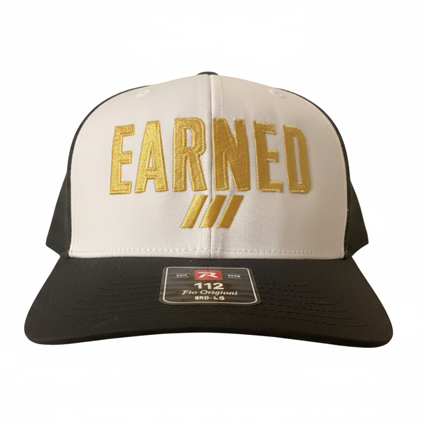 EARNED — White Hat | TheStripesInMe