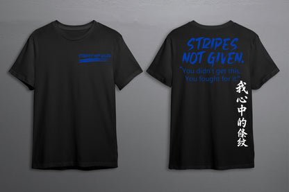 STRIPES NOT GIVEN. — Stripe 002