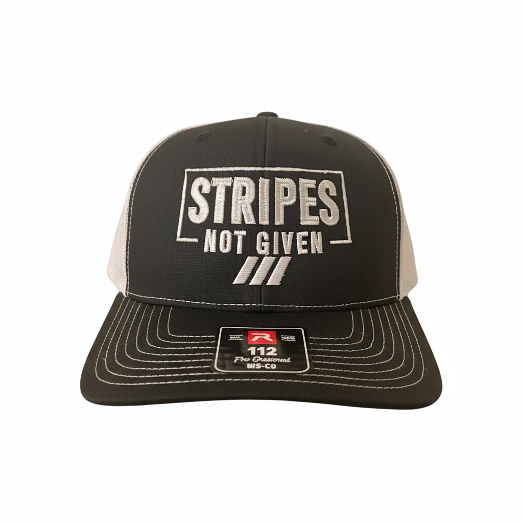 STRIPES NOT GIVEN — Black Hat | TheStripesInMe