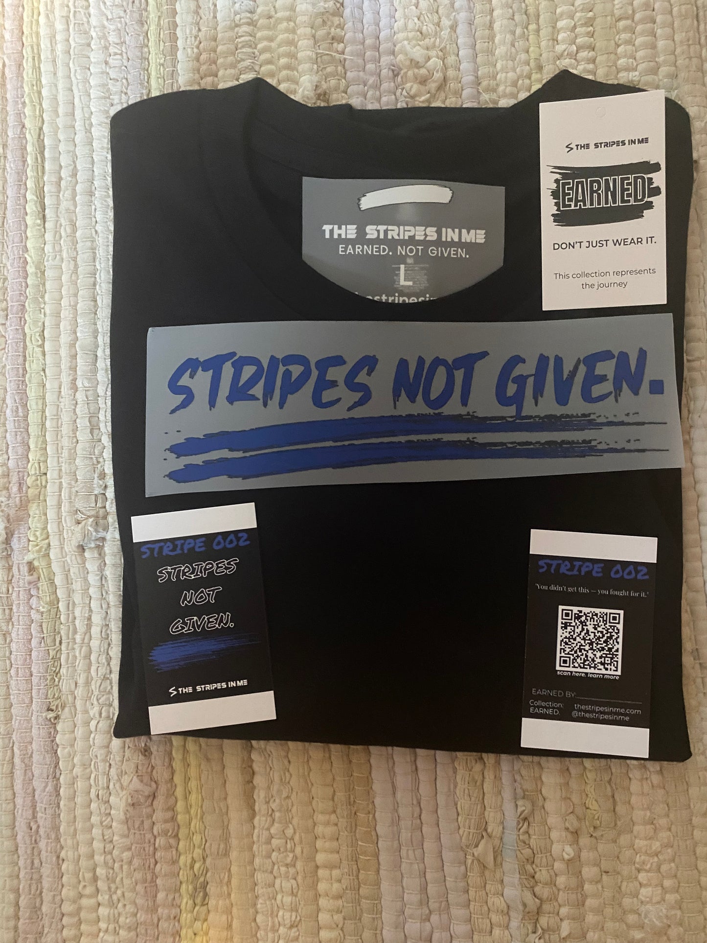 STRIPES NOT GIVEN. — Stripe 002