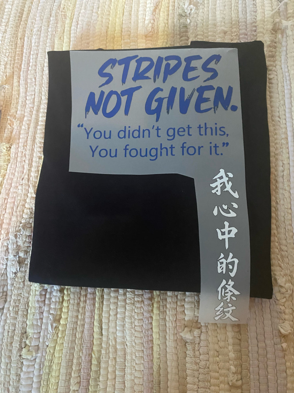STRIPES NOT GIVEN. — Stripe 002